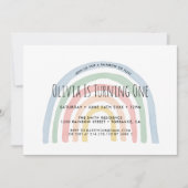 Regenbogen aus Fun Rainbow - erste Einladung zum G (Vorderseite)