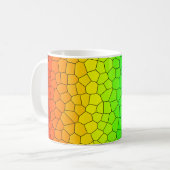 Regenbogen aus Hartglas - Farbspektrum Kaffeetasse (Vorderseite Links)