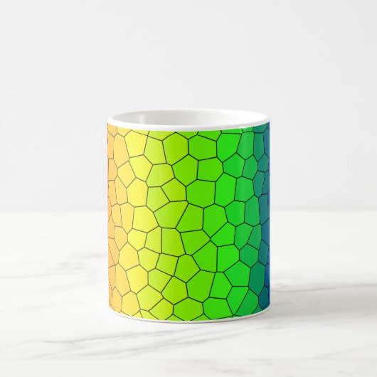 Regenbogen aus Hartglas - Farbspektrum Kaffeetasse (Mittel)