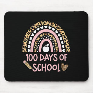 Regenbogen aus Leopard, 100. Schultag, 100. Mousepad