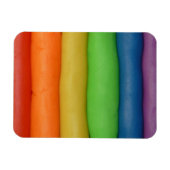 Regenbogen aus Squishy Dough Magnet (Horizontal)