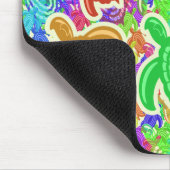 Regenbogen-Ausschnitt-Schildkröten Mousepad (Ecke)