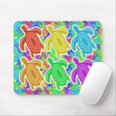 Regenbogen-Ausschnitt-Schildkröten Mousepad (Mit Mouse)