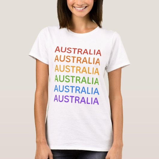 Regenbogen Australien Shirts und Jacken (Vorderseite)