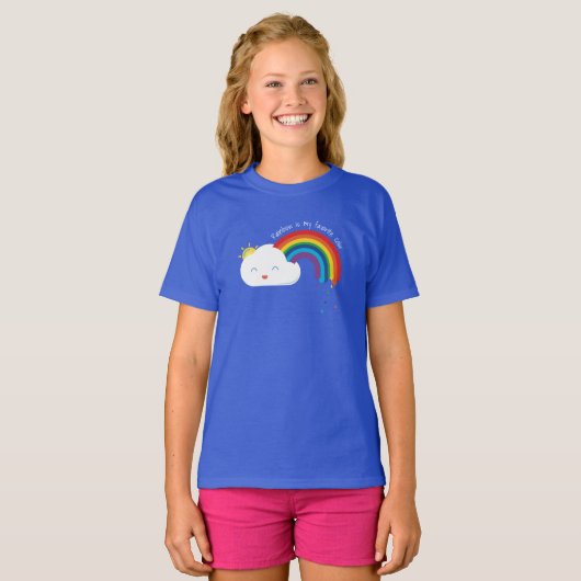 Regenbogen-Auswahl T-Shirt (Vorne ganz)