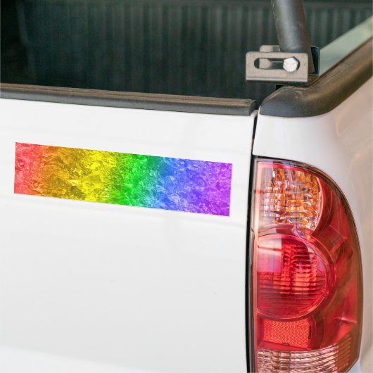 Regenbogen-Autoaufkleber 01 Autoaufkleber (Auf Lkw)