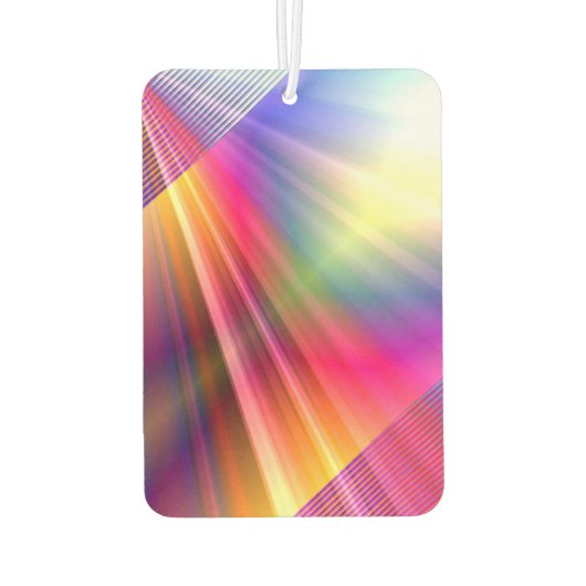 Regenbogen Autolufterfrischer (Rückseite)