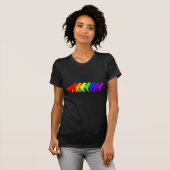 Regenbogen AWS T-Shirt (Vorne ganz)