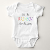 Regenbogen-Baby-Ausstattung Baby Strampler (Vorderseite)