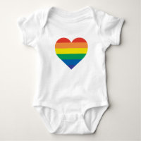 Regenbogen-Baby-Herz