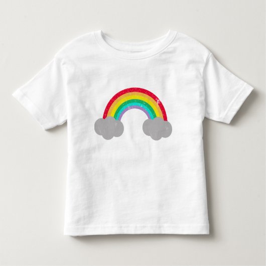 Regenbogen-Baby Kleinkind T-shirt (Vorderseite)