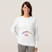 Regenbogen-Baby T-Shirt (Vorne ganz)