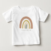 Regenbogen Baby T-shirt (Vorderseite)