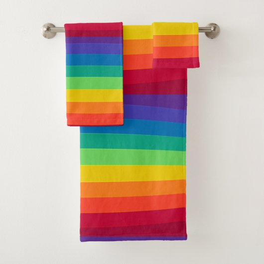 Regenbogen-Badehandtuch-Set Badhandtuch Set (Insitu)