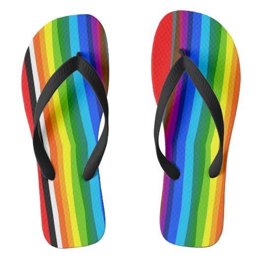 Regenbogen Badesandalen (Fußbett)