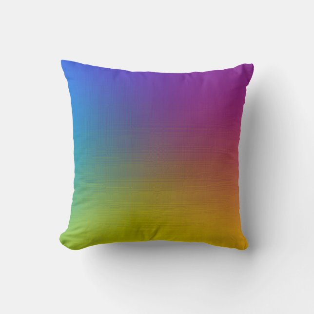 Regenbogen-Ball Kissen (Vorderseite)