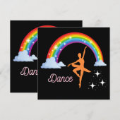 Regenbogen-Ballerina-Tanz (Vorne/Hinten)