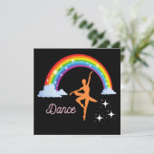Regenbogen-Ballerina-Tanz (Stehend Vorderseite)