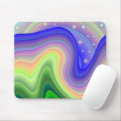 Regenbogen-Bänder Mousepad (Mit Mouse)