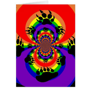 Regenbogen-Bärenpranke-polare Umstellung