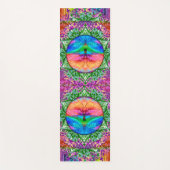 Regenbogen-Baum des Lebens Yogamatte (Vorderseite)