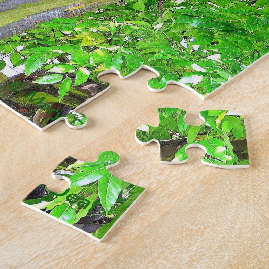 Regenbogen-Baum-Puzzlespiel Puzzle (Seite)