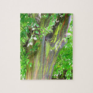 Regenbogen-Baum-Puzzlespiel Puzzle