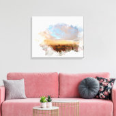 *~* Regenbogen Beach Waves Ocean Künstlerisch Flor Leinwanddruck (Insitu (Wohnzimmer))