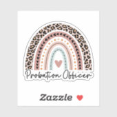 Regenbogen-Beauftragter, Geschenk eines Beauftragt Aufkleber (Blatt)