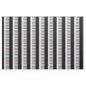 Regenbogen befestigt Klavier-Tastatur-Gewebe Stoff (Fat Quarter (45,7 x 55,9 cm))