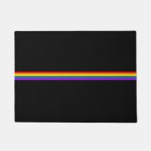 Regenbogen-Begrüßungsmatte auf der Flagge Fußmatte (Vorderseite)
