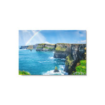 Regenbogen bei Cliffs of Moher Landscape