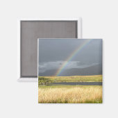Regenbogen bei Corrour Schottland Magnet (Vorderseite/Rückseite)