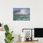 Regenbogen bei NiagaraFalls Poster (Heimbüro)