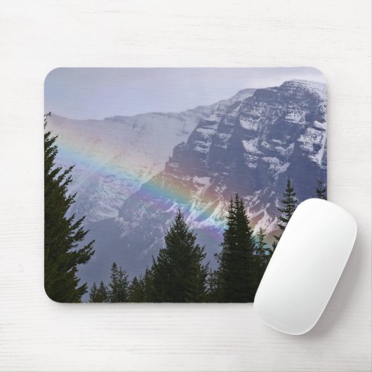 Regenbogen beim Glacier Nationalpark Mousepad (Mit Mouse)