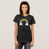 Regenbogen Belgischer Schäferhund Vertrau Mir Ich T-Shirt (Vorne ganz)