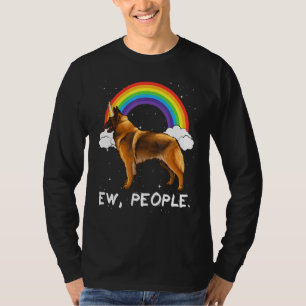 Regenbogen Belgischer Tervuren Ew Leute Einhorn Hu T-Shirt