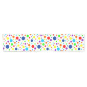 Regenbogen beschmutzt Tabellen-Läufer Kurzer Tischläufer (Horizontal)