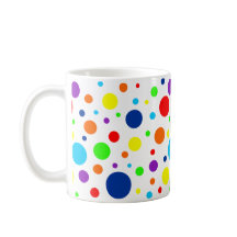 Regenbogen beschmutzt Tasse