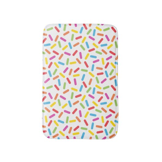 Regenbogen besprüht badematte (Vorderseite Vertikal)