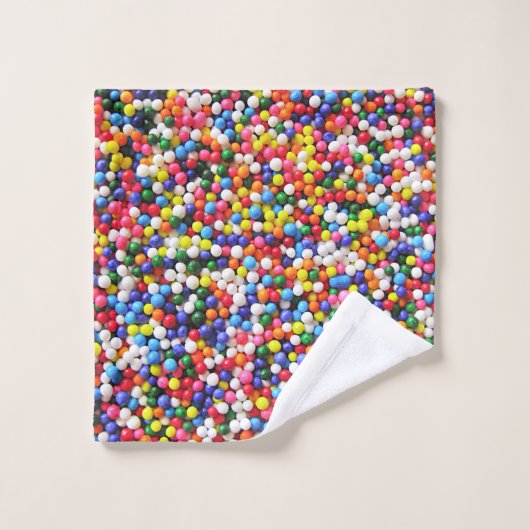 Regenbogen besprüht badhandtuch set (Waschlappen)