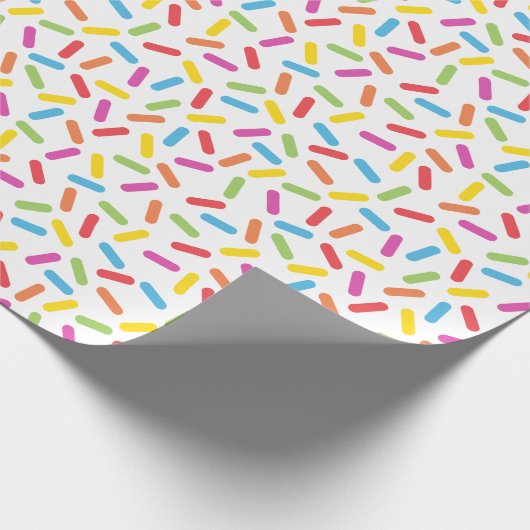 Regenbogen besprüht geschenkpapier (Ecke)