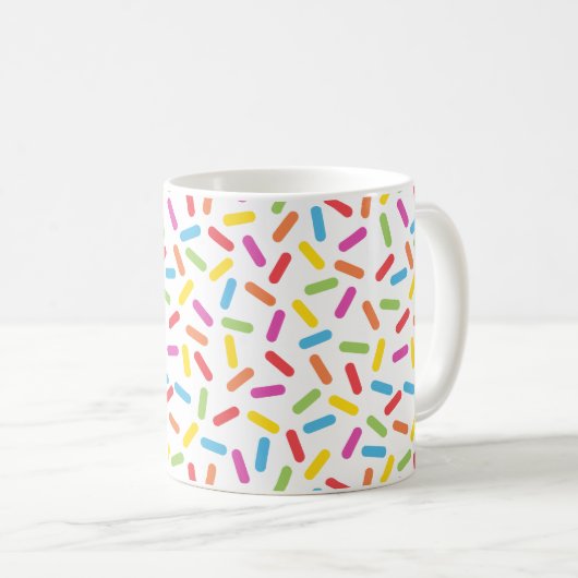 Regenbogen besprüht kaffeetasse (VorderseiteRechts)