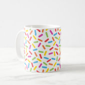 Regenbogen besprüht kaffeetasse (Vorderseite Links)