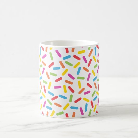 Regenbogen besprüht kaffeetasse (Mittel)