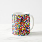 Regenbogen besprüht kaffeetasse (VorderseiteRechts)