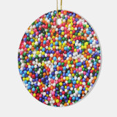 Regenbogen besprüht keramikornament (Links)