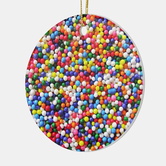 Regenbogen besprüht keramikornament (Links)