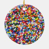 Regenbogen besprüht keramikornament (Hinten)