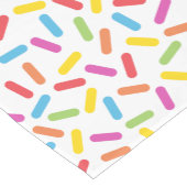 Regenbogen besprüht kurzer tischläufer (Ecke)